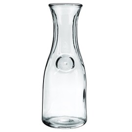 Anchor Hocking 139UR 4-1/8" Diameter x 11" Height, 1 liter Carafe(Case of 12)