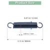 2 PCS Extension Spring - 12mm OD, 80mm Free Length