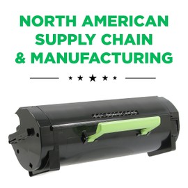 Clover Imaging Group Remanufactured Black Standard Yield Toner Cartridge Replacement Designed for 51B00A0 (51B00A0)