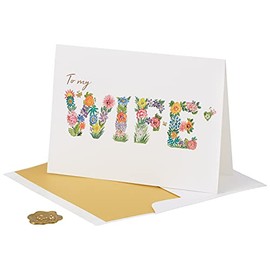 NIQUEA.D Happy Birthday Card, Flower Wife (NB-0167)