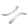 SYZOW Cabinet Arch Pull - Chrome Furniture Handle, 6 Pack