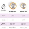 Boboduck The Original Silver Nursing Cups - Nipple Shields for