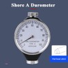 Uadme Shore A Durometer, Rubber Hardness Tester, Portable 0-100HA Tire