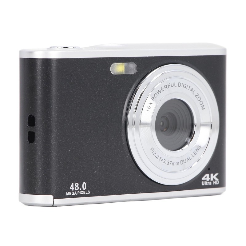 Pocket Camera 48MP 4K Ultra HD Dual Lens 16x Zoom