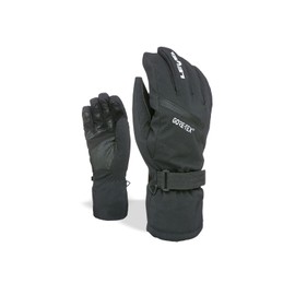Level Waterproof Gore-Tex Men's Outdoor Skiing Gloves available in Black - Size 8.5