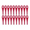 Florabest Lidl Cordless Grass Trimmer Accessory Set with 20 Blade