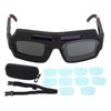 Welding Glasses Solar Auto Darkening Welder Goggles for Outdoor Construction