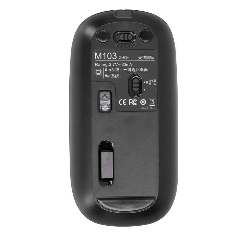 Wireless Optical Mouse 2.4Ghz Bluetooth 5.0 Dual Mode Charging Mouse