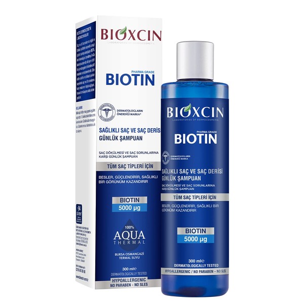 Biotin Tüm Saç Tipleri için Sağlıklı Saç ve Saç Derisi