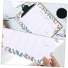 SEWACC 2pcs Tear-Off Weekly Planning Notepad Desk Planner to-do List