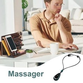 Neck and Shoulder Massager - Shoulder Massager Massage Device - Portable Neck Massager, Body Massager Massage Tools, Heated Massager for Home Office