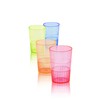 True Multicolor Plastic Party Shot Glasses, 1.5 Ounce Disposable Shot