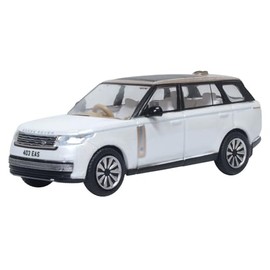 Oxford Diecast 1:76 Range Rover L460 LWB SV Ice White/Corinthian Bronze Collectable model 76RR5L002
