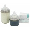 Mason Bottle Silicone Nipples for Regular Mouth Mason Jars Two-Pack