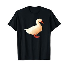 Duck T-shirt Polygonal triangles shirt geometric