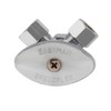 Eastman Multi-Turn Dual Outlet 3-Way Shut-Off Valve, 1/2 Inch CPVC