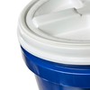 Consolidated Plastics White Food Grade Gamma Seal Lids for 2