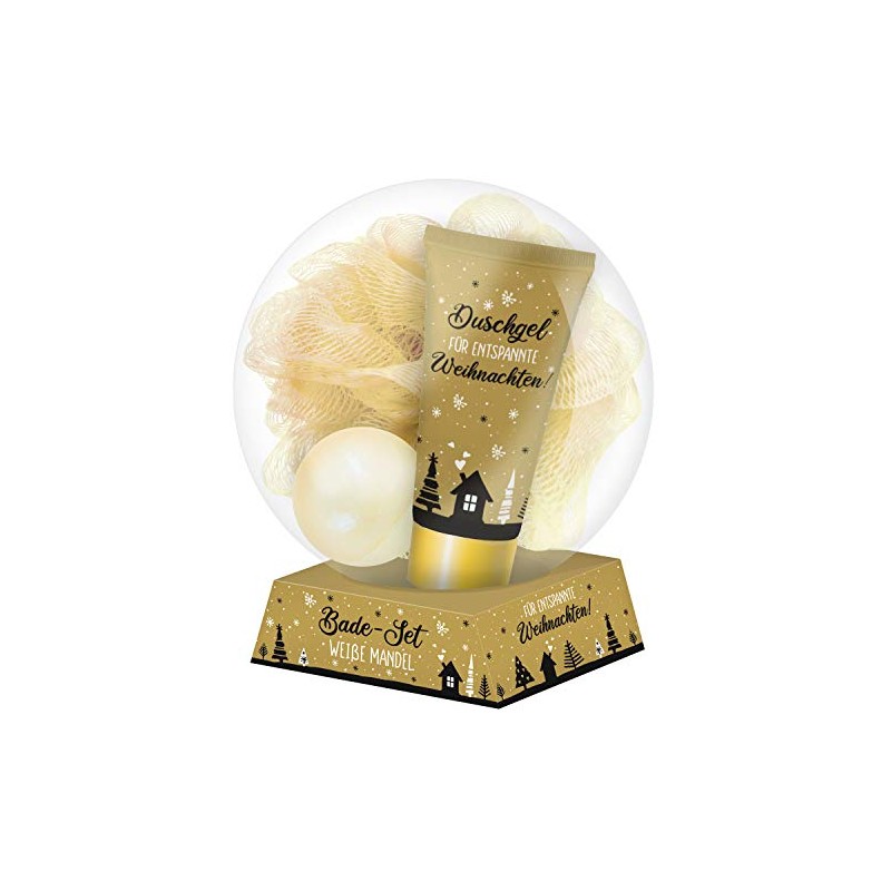 H:)PPY life 49878 Relaxed Christmas Gift Set with Bath Fizzer