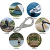 Fixed Spring Snap Hook, Stainless Steel 316 Quick Release Shackles