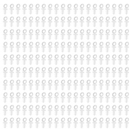 FONGKNOX 200PCS Polystyrene Ball Hangers Christmas Balls and Eggs Made of Plastic or Polystyrene Plush Balls Egg Hangers Ball Hangers Easter Egg Pendants