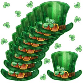 Teling 80 Pcs Paper Placemats Disposable Decorative Paper Table Mats for Kitchen Dining Table Home Party Supplies Decorations(St Patricks Day)