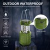 Camping Lantern 5000mAh Solar Hand Crank Telescopic LED Flashlight Portable