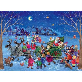 Sellmer Advent Calendars "Sleigh in The Night" Christmas Calendar
