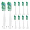 Toothbrush Replacement Whitening Heads Compatible with TAO Clean Sonic Electric