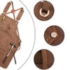 Work Apron with 12 Tool Pockets, Heavy Duty Thick Canvas