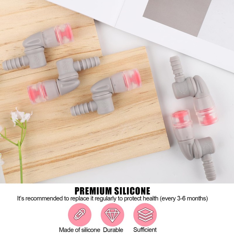 5pcs Bite Valve Replacement for Camelbak, Mouthpiece Replacement for Camelbak