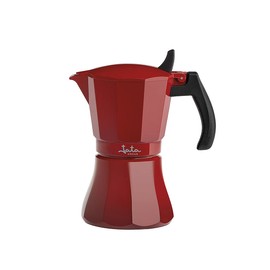 Cafetière Italienne JATA HCAF2009 Rouge Aluminium (9 Cups)