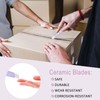 5 Pcs Utility Knife Box Cutters, Ceramic Blades, Retractable box