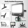 ANNIFUNLY LED Spotlight with Motion Sensor Outdoor, 50 W, 5000