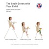 Mallify Foldable High Chair, Space-Saving Portable Baby High Chair with