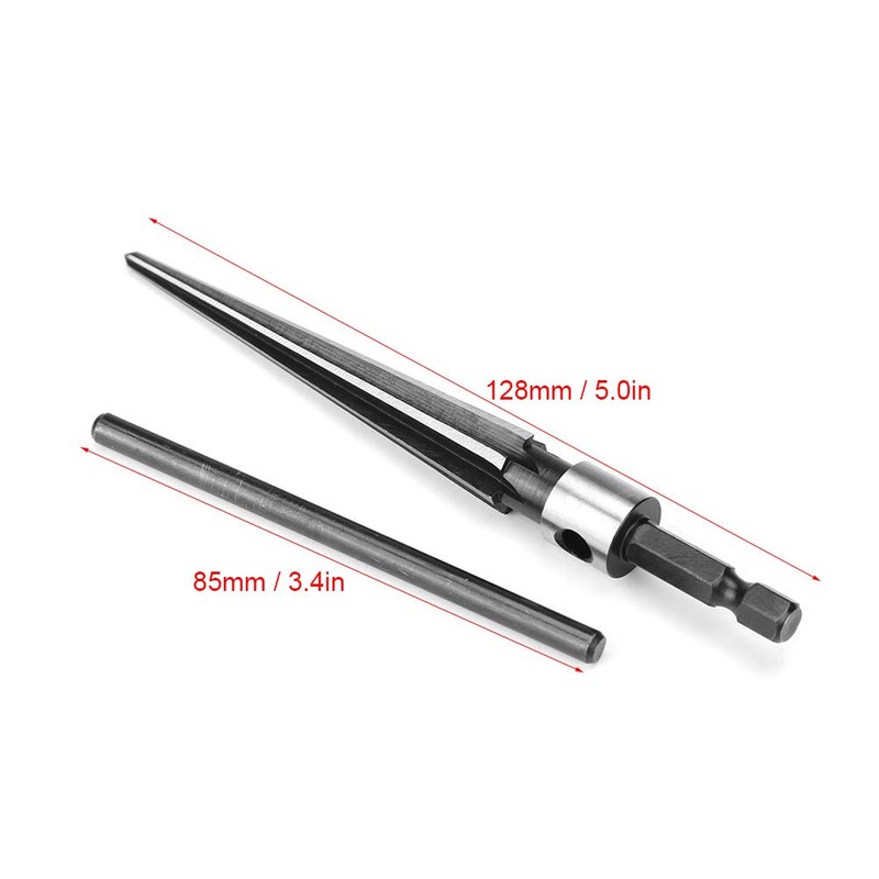 Guitar Tools, Reamer Tool, Luthier Tools Tapered Reamer for Metal