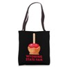 Wyoming State Fair Caramel Apple Candy County Fair Tote Bag