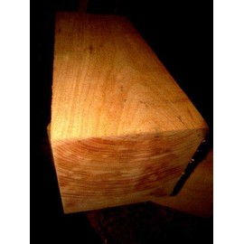 Lumber Wood for Woodworking - Construction - Landscaping ONE Canary Turning Blanks Lathe Turning Block 3" X 3" X 12"