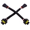 HUIQIAODS Female Connector Plug Wire Harness Socket Adapter for Car