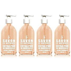 Savon le Naturel Soap Marseille with Orange Blossom 500 ml (Pack of 1)