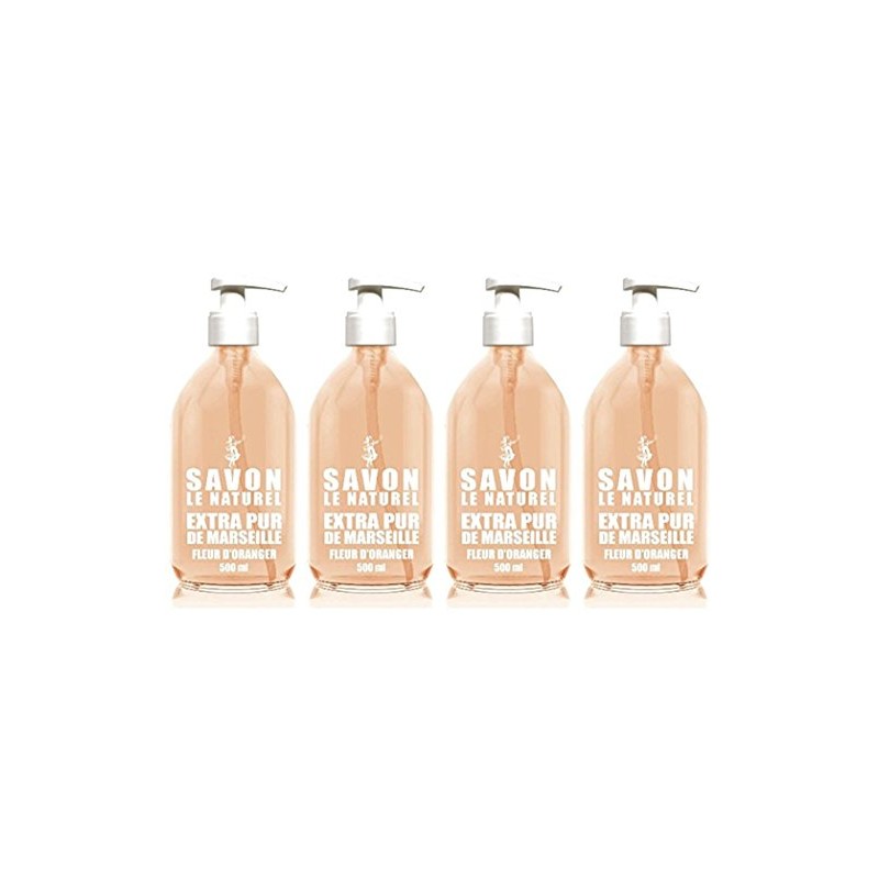 Savon le Naturel Soap Marseille with Orange Blossom 500 ml