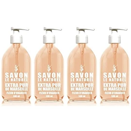 Savon le Naturel Soap Marseille with Orange Blossom 500 ml (Pack of 1)