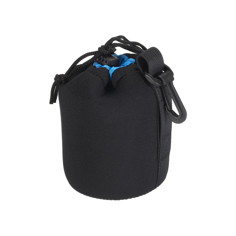 PATIKIL Camera Lens Bag 8.5 x 14cm Drawstring Lens Pouch