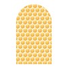 Iydamc Honeycomb Arched Fabric Backdrop Covers for Bee Day Party