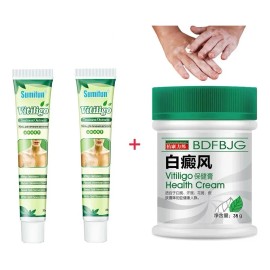 2 Cremas Vitiligo Tratamiento Profesional Para La Piel.