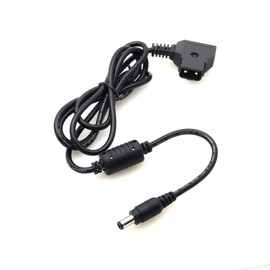 D-Tap DC Cable for Camera Battery Tap DSLR Rig Power Supply LED Light V-Mount D-Tap to 2.1 DC12v Straight Cable
