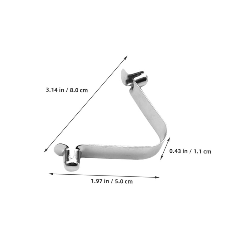CIYODO 5pcs V Clips for Secure Attachment of Skimmer Nets