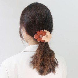 Top Sewing - Pasador de pelo para mujer, diseño vintage con diamantes de imitación, color amarillo