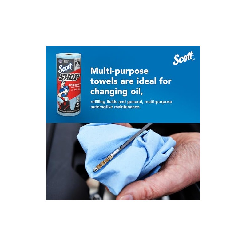 Scott 75130 - Pack de 55 toallas multiuso
