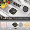 2 Pack Drain Hair Catcher Silicone Drain Protector Hair Stopper