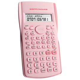 Pink Math Scientific Calculator with 240 Functions, Engineering Calculator for Back to School Office Home, Features Two-Line Display and HD Large Screen Ideal for Secondary Students and Teachers
